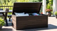 top heavy duty deck storage