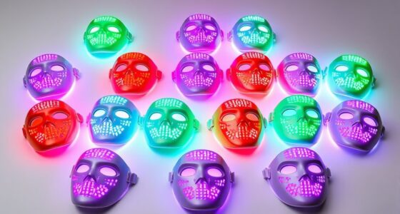 top led facial masks