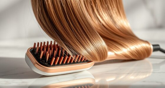 top luxury hair straightening brushes