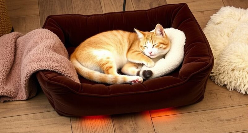 top luxury heated pet beds