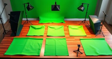 top portable green screen sets