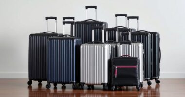 top premium expandable luggage