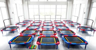 top premium trampoline sets
