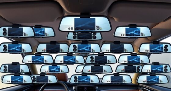 top rear view dash cam combos