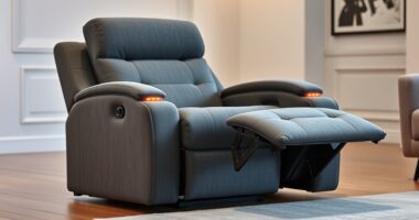 top small space recliners