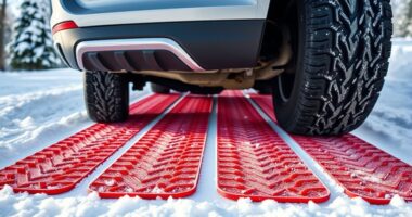 top snow traction mats