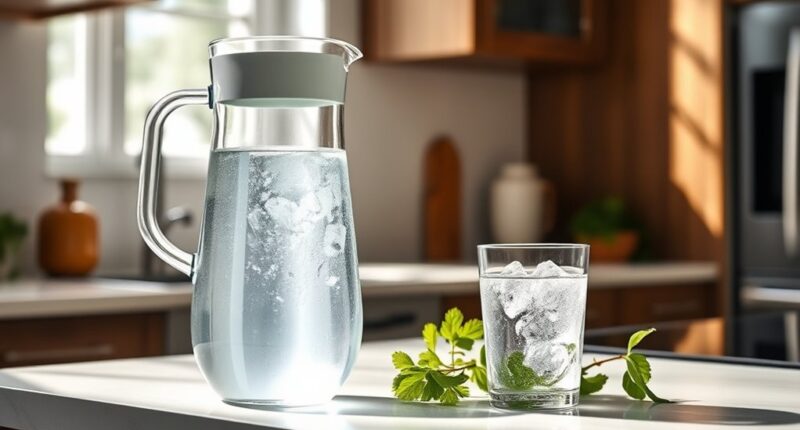 top water filter pitchers