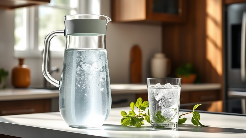 top water filter pitchers