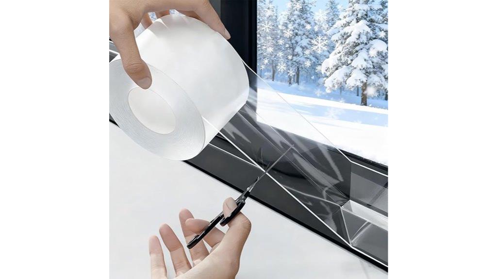 transparent weather sealing tape