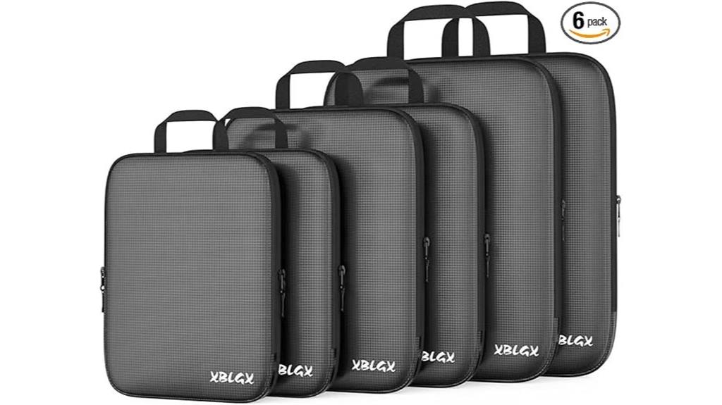 travel compression packing cubes