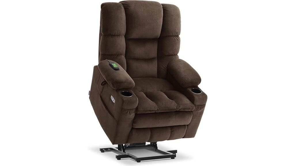 triple motor massage recliner