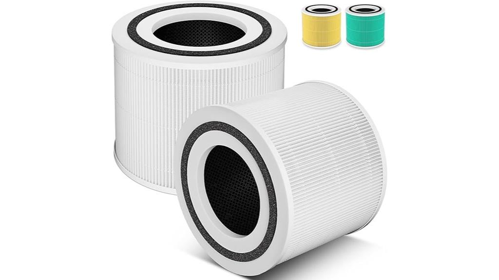 two hepa 14 filters