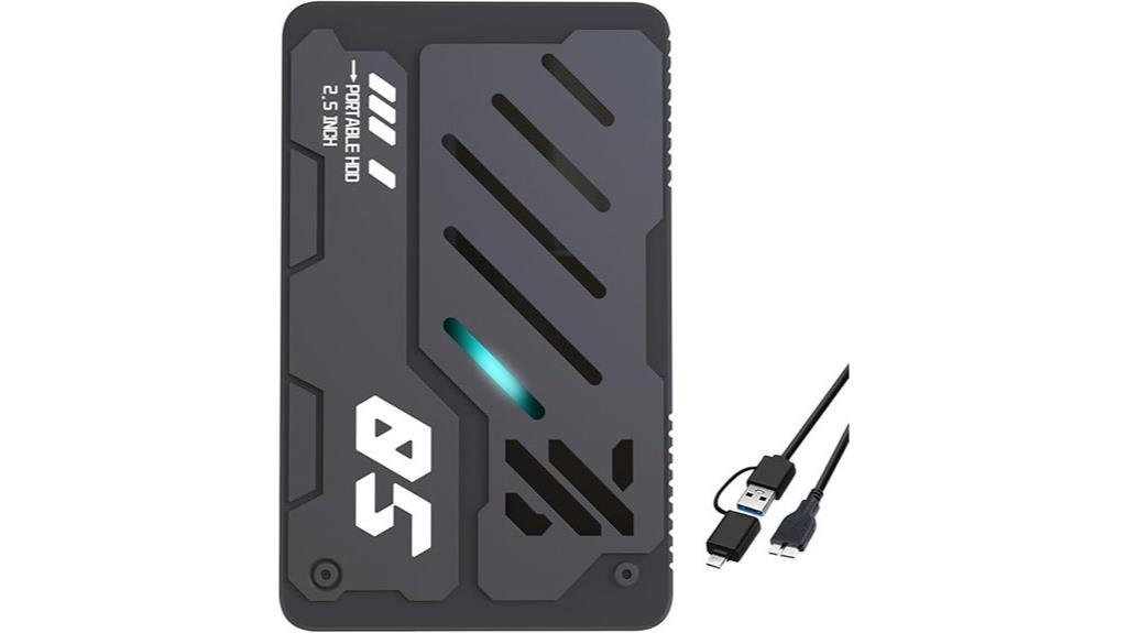 ultra slim portable hard drive