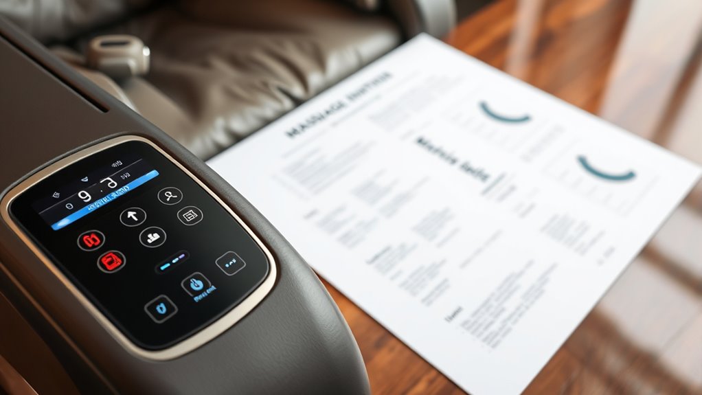 understanding massage chair features