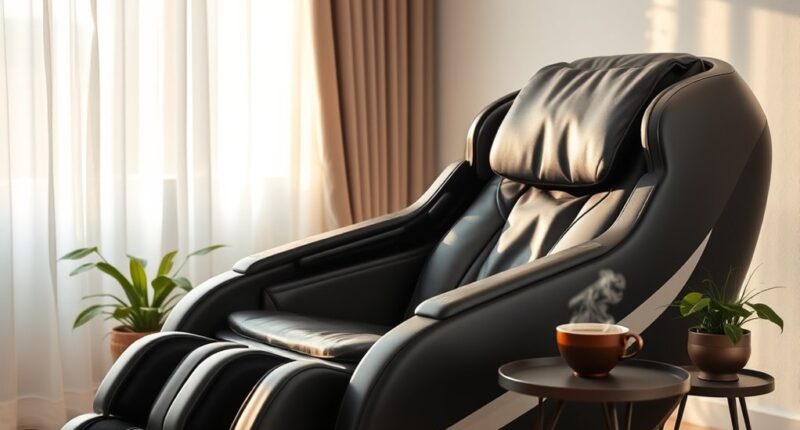 unplug with massage routine