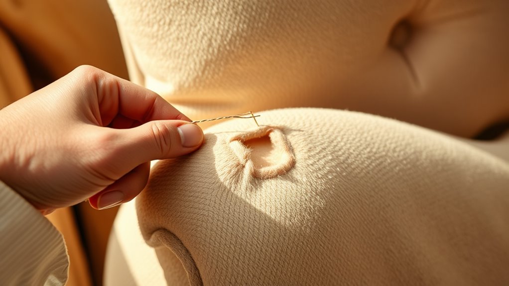 upholstery tear repair tips