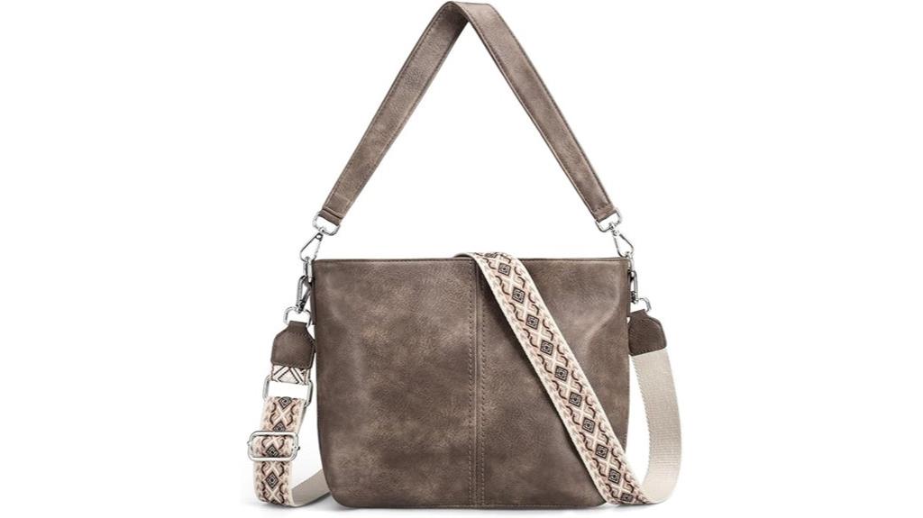 vegan leather crossbody bag