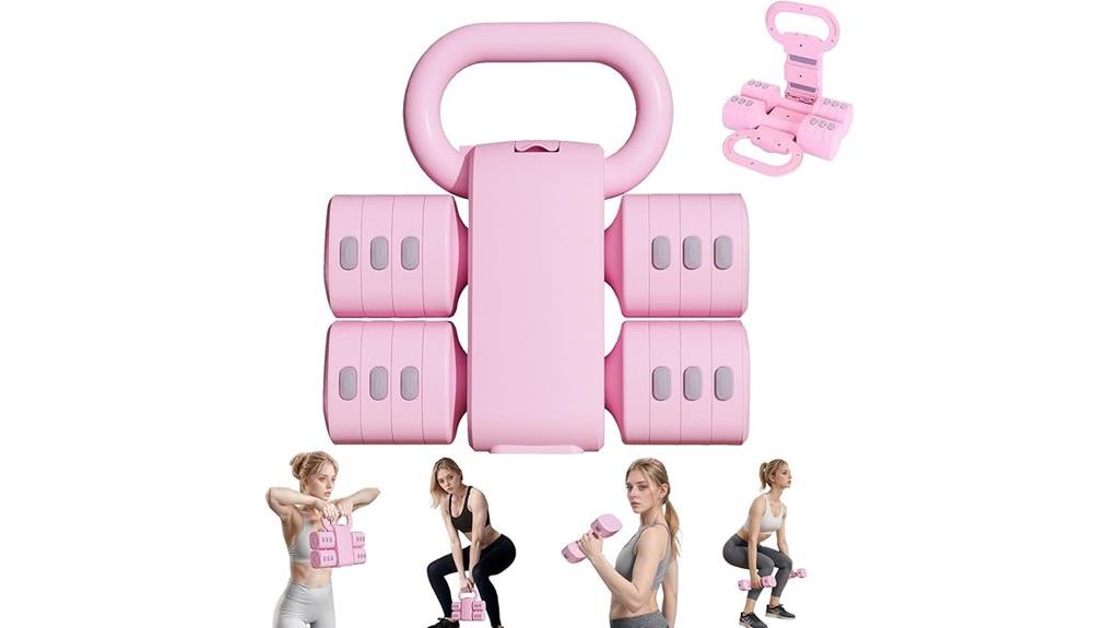 versatile adjustable kettlebell set