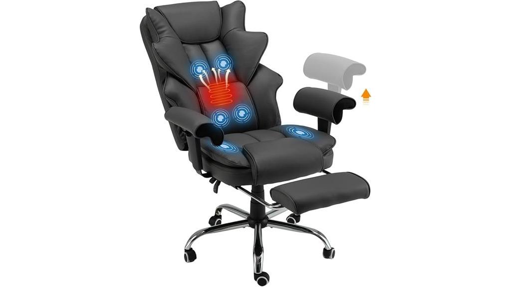 vibration and heat office chair