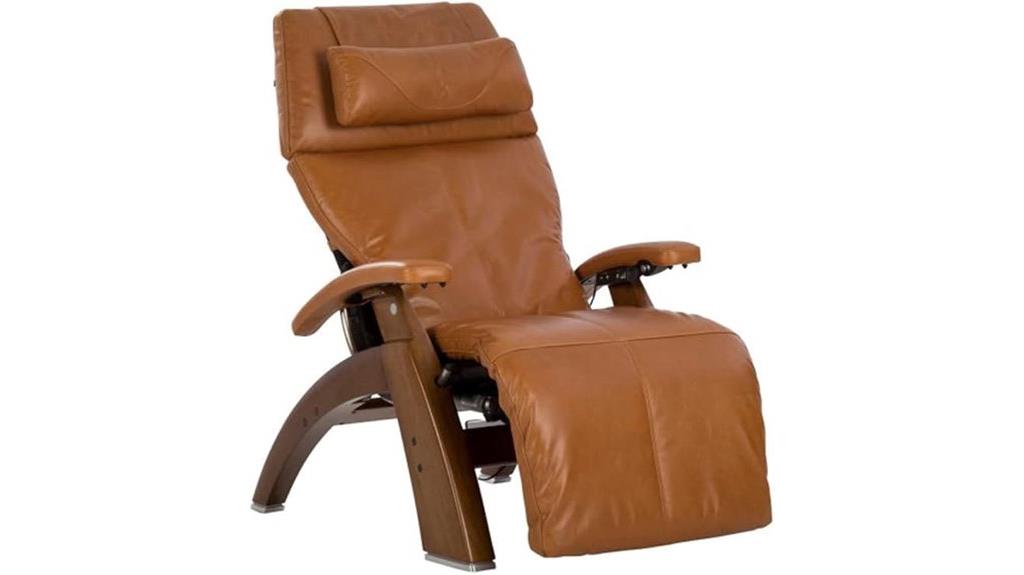 walnut wood saddle leather