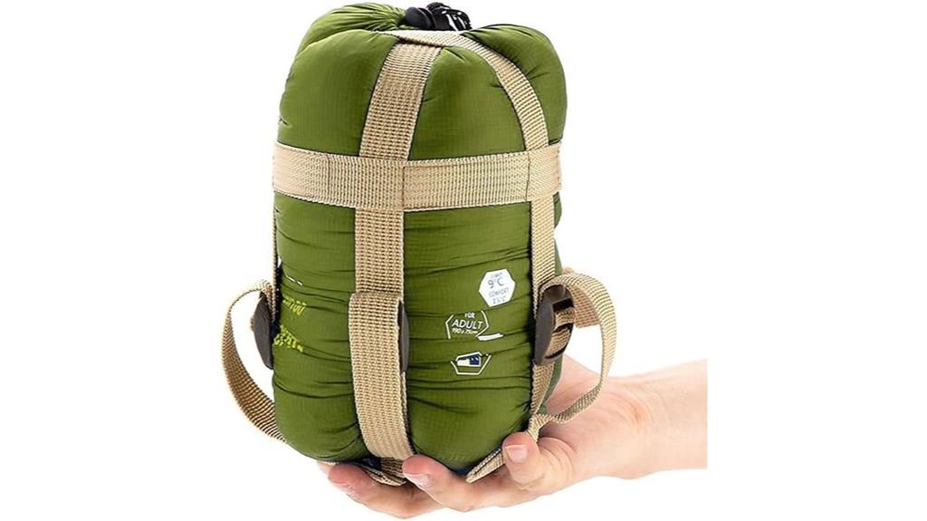 warm weather outdoor sleeping bag
