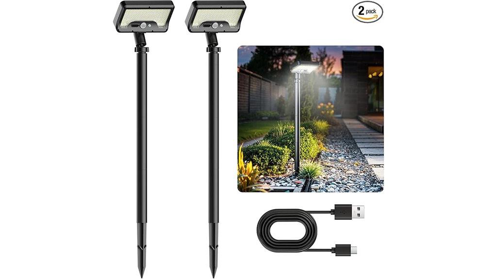 waterproof solar led lights