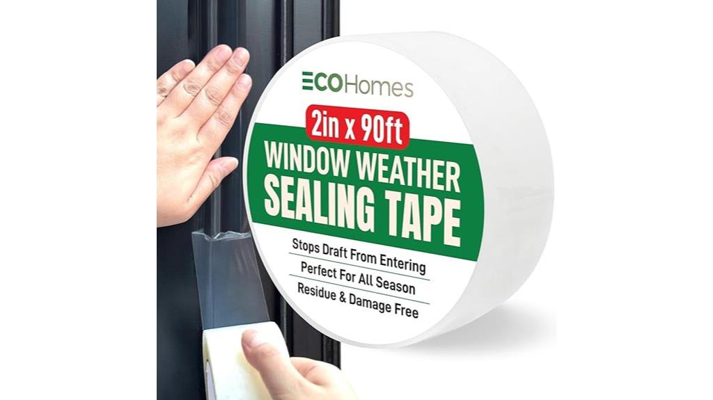 weatherproofing window sealing tape