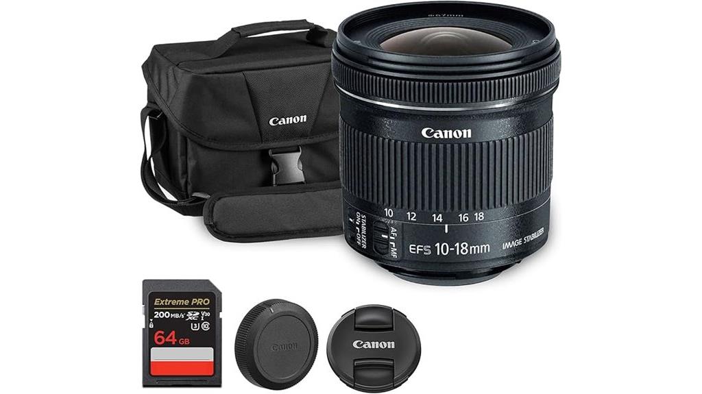 wide angle kit with accessories