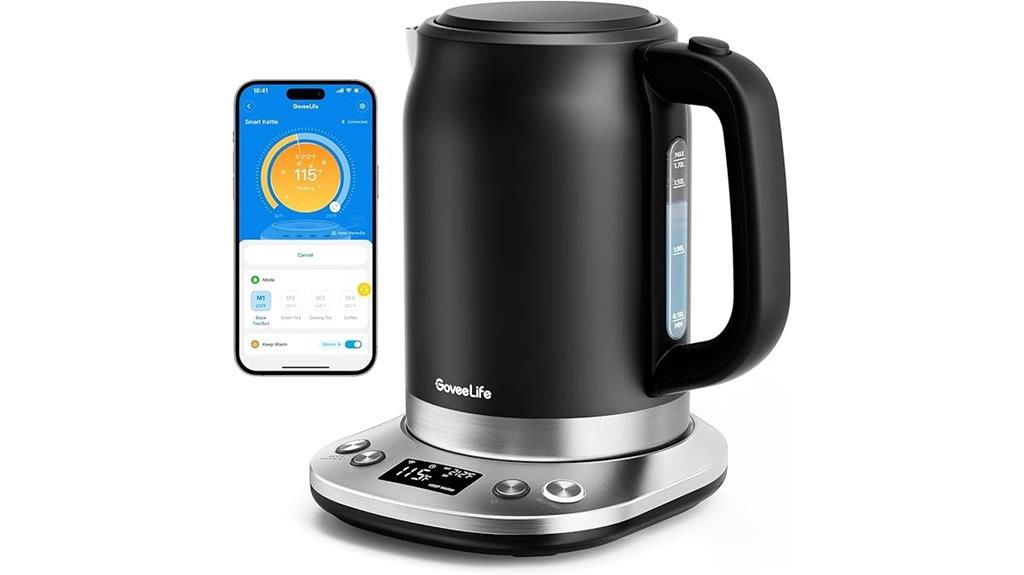 wifi enabled alexa controlled kettle