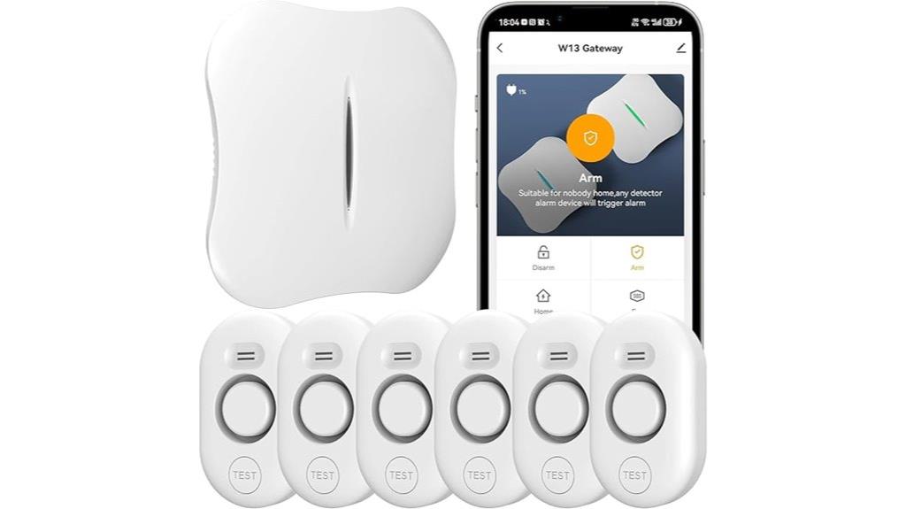 wifi leak detector notifications