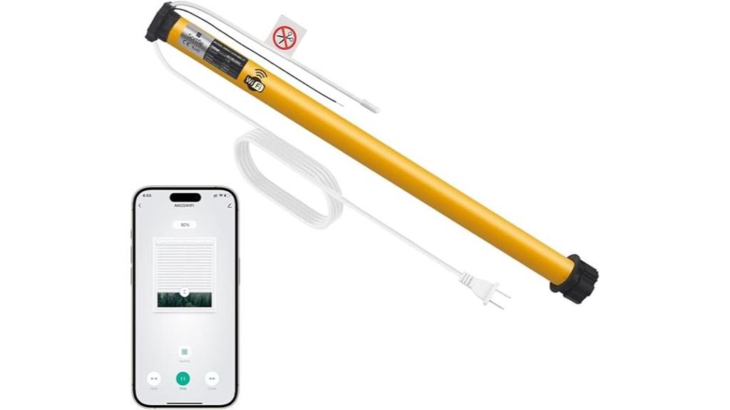 wifi motorized shade control