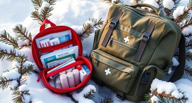 winter travel first aid