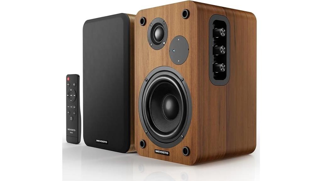 wireless bluetooth bookshelf speakers