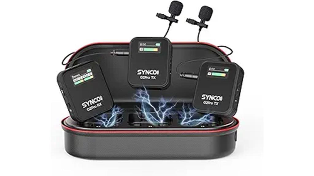 wireless dual channel microphone