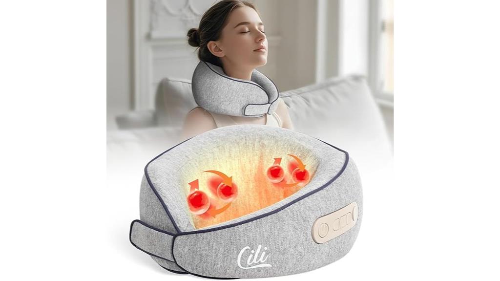 wireless heat neck pillow