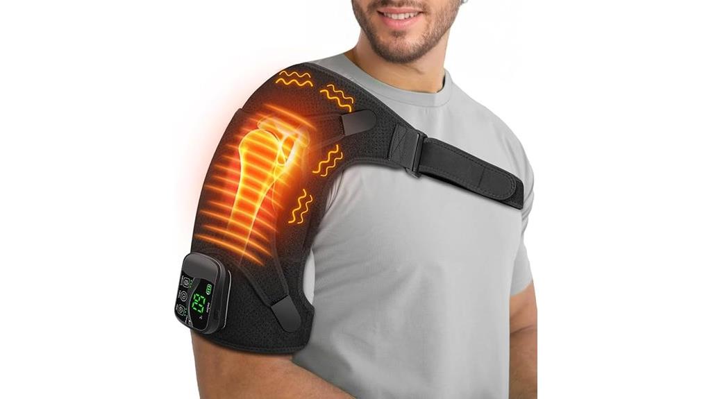 wireless heated shoulder wrap