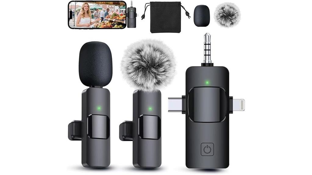 wireless lavalier microphone kit