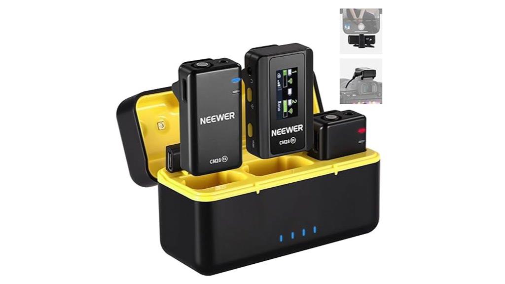 wireless lavalier microphone system