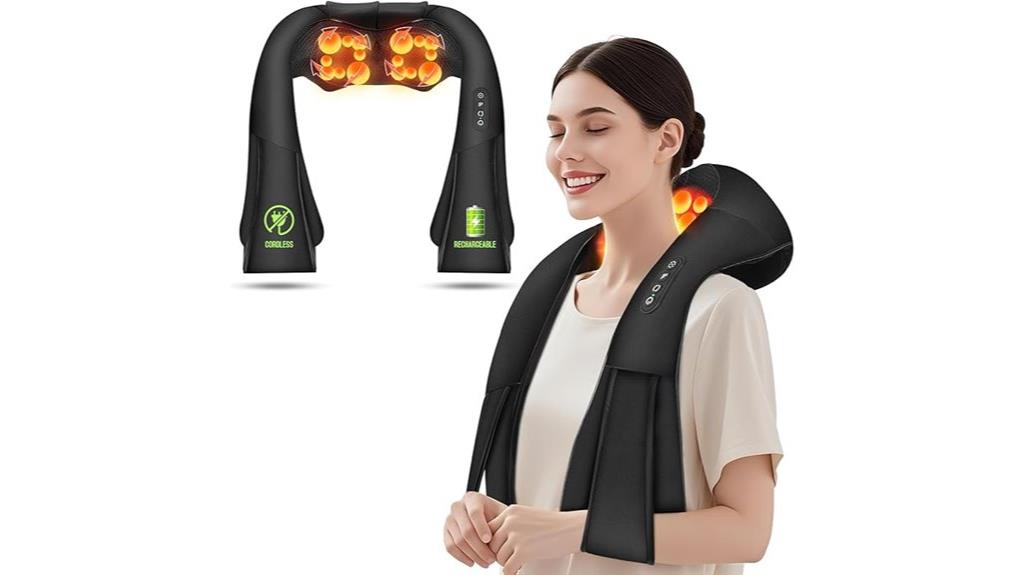 wireless neck shoulder massager