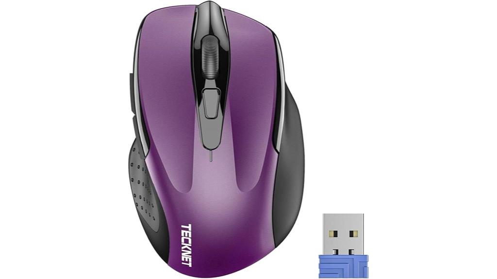 wireless optical mouse specification