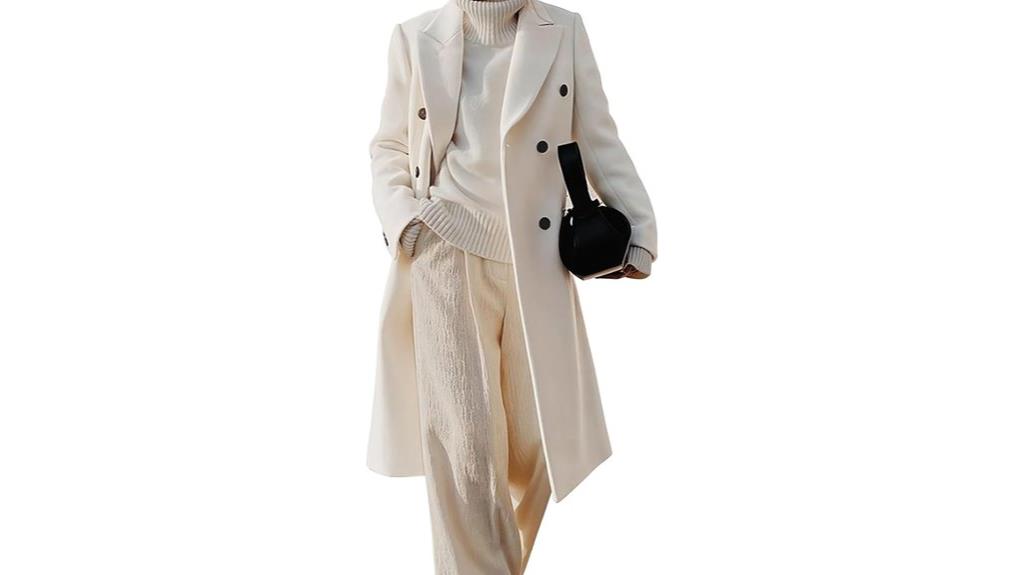 women s long wool coat