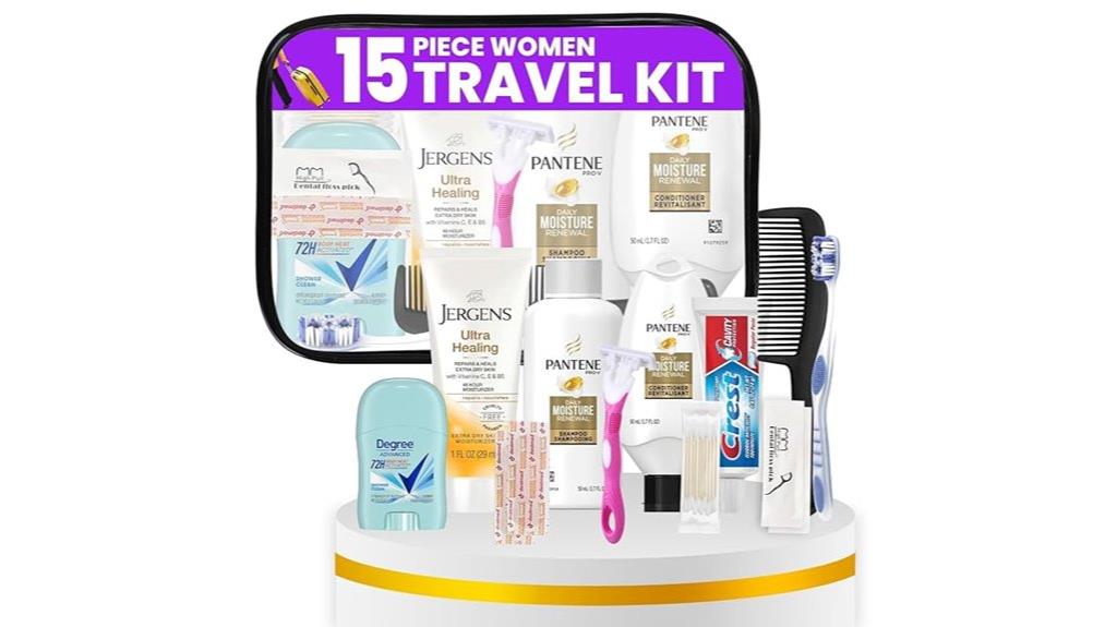 women s travel toiletry set