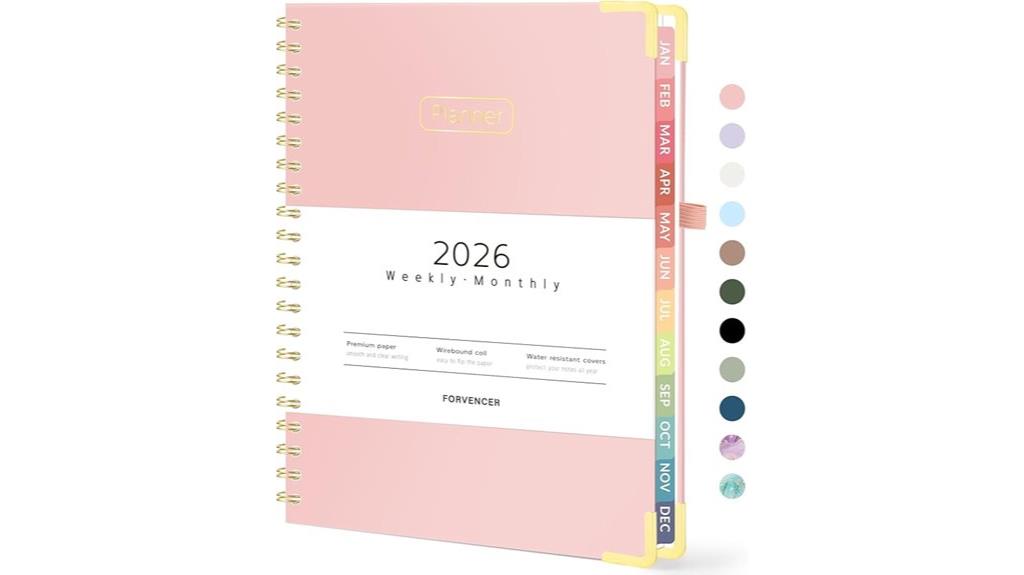 2026 planner with pocket