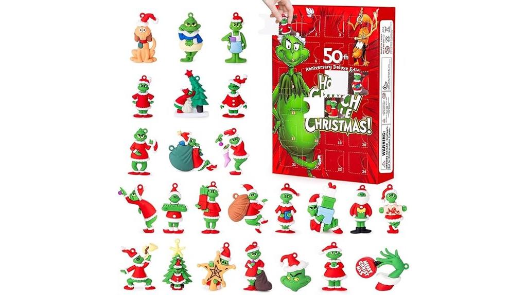 24 doll figures advent calendar