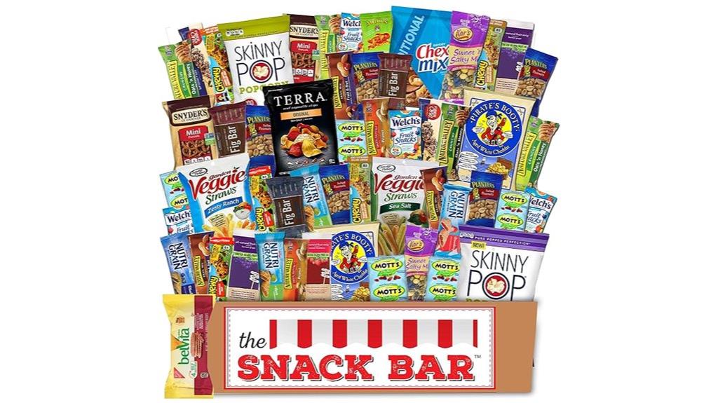 assorted healthy snack box