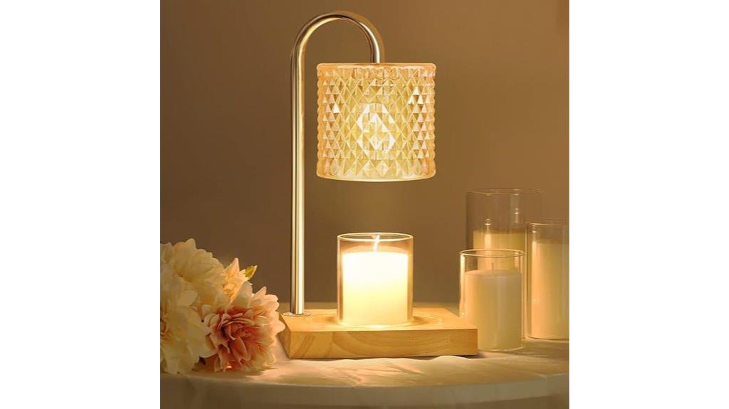 candle warmer lamp with timer