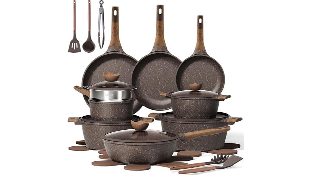 complete non stick kitchen set