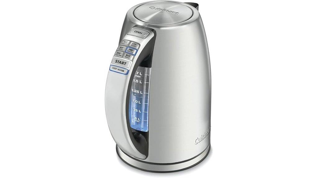 electric kettle 1 7l capacity