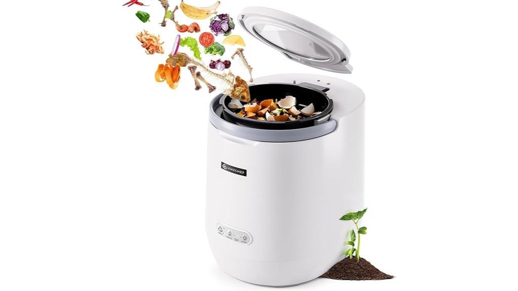electric kitchen compost bin