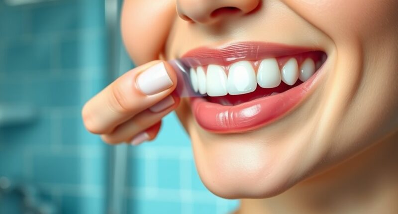 gentle effective whitening strips